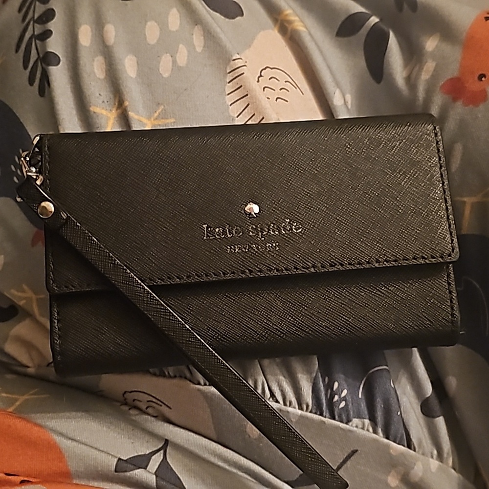 Kate Spade Cellphone Wristlet - Black